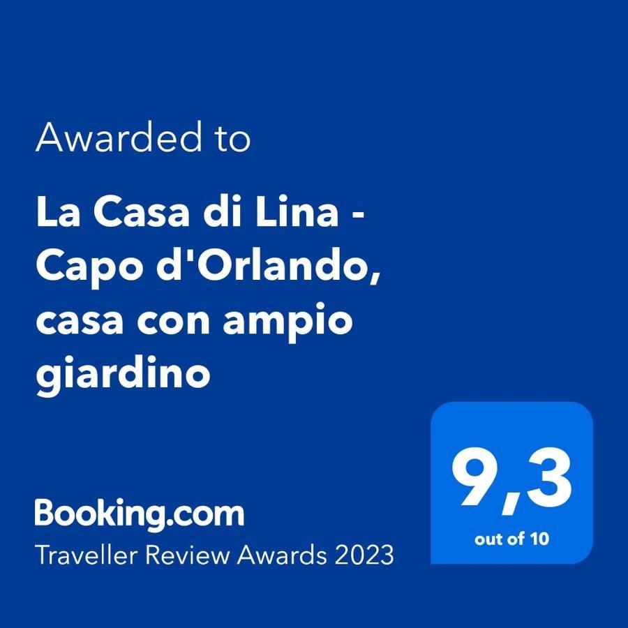 La Casa Di Lina - Capo D'Orlando, Casa Con Ampio Giardino Villa Dış mekan fotoğraf